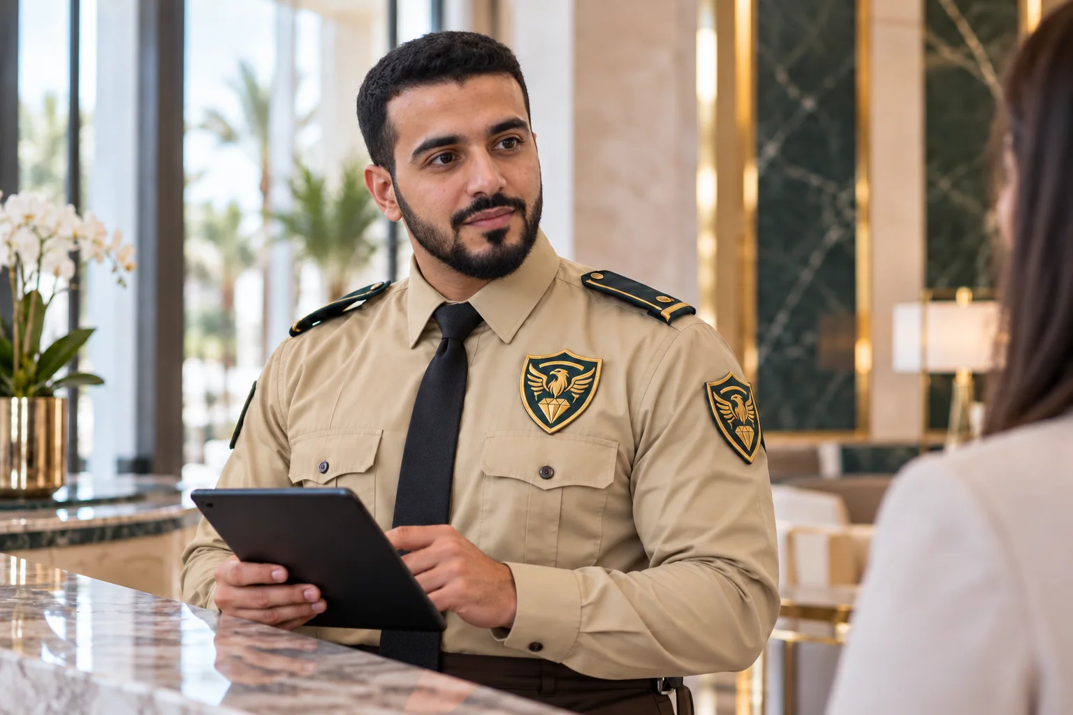 ما الذي تتضمنه خطة حراسة مناسبة للمنشأة؟